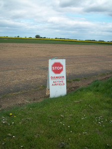 Stop, look and listen for gliders landing or taking off