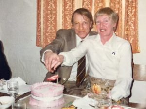 The first ever gliding cake at Strubby
