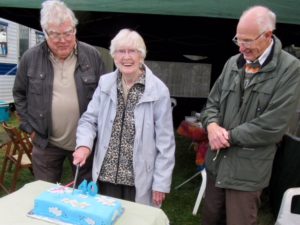 Mavis Bourne, Colin Jay and Tony Stainton
